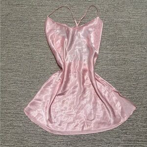 Victoria’s Secret pink slip dress size large